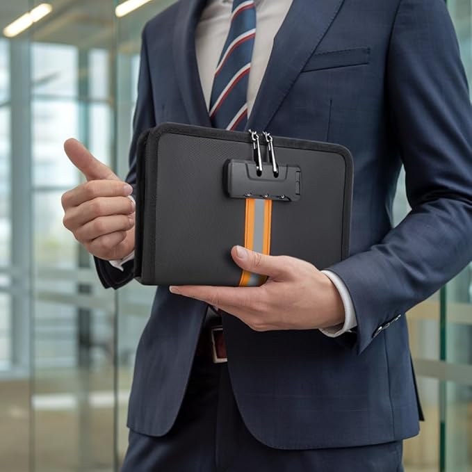 Fireproof Money Bag, Money Bag - Image 6