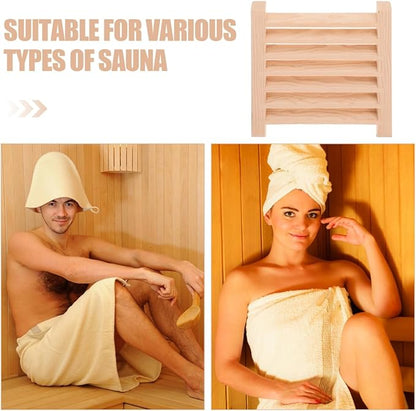 Sauna Room Air Vent Grille Wooden Ventilation Panel Steam Room Accessories - Image 5