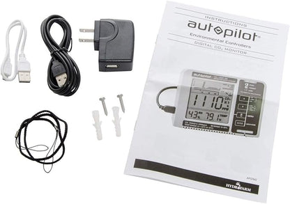 Autopilot APCEM2 Desktop Hydroponic Gardening CO2 RH Temperature Monitor and - Image 7