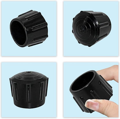 Flyshop 1-3/8" 35mm Chair Leg Caps Furniture Floor Protectors Round Non-Scratch - Image 5