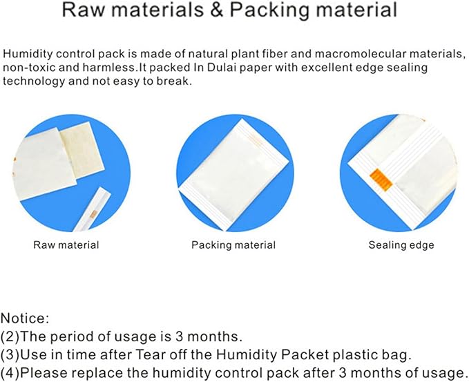 Guitar Humidifier Packs, Humidity Control Bag, Dual Way Humidification System - Image 2