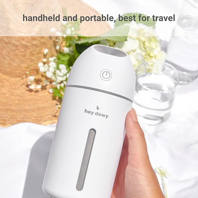 Hey Dewy Wireless, Rechargeable, Skin-Nourishing, Portable Cool Mist Humidifier - Image 7