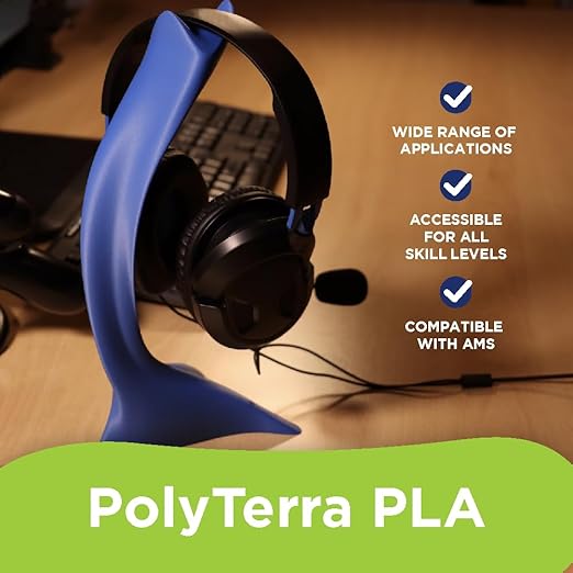 Polymaker PolyTerra Matte PLA 3D Printer Filament – Hides Layer Lines, AMS - Image 4