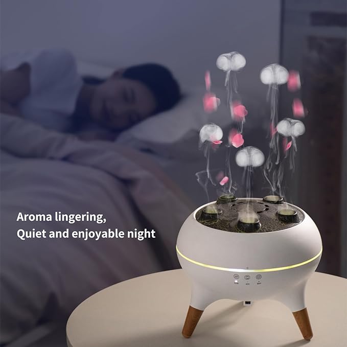 Jellyfish Essential Oil Diffuser, 250ml Ultrasonic Aromatherapy Humidifier - Image 4
