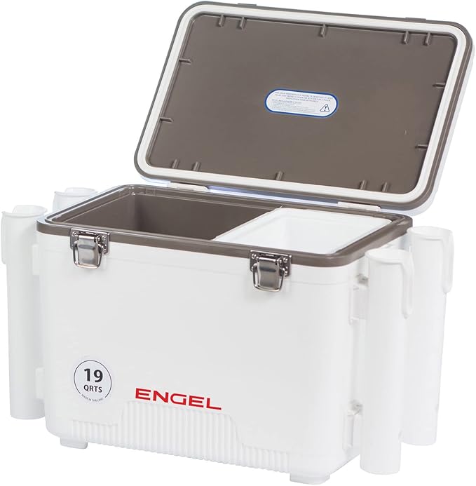 Engel UC19 19qt Leak-Proof, Air Tight, Fishing Drybox Cooler - Image 4