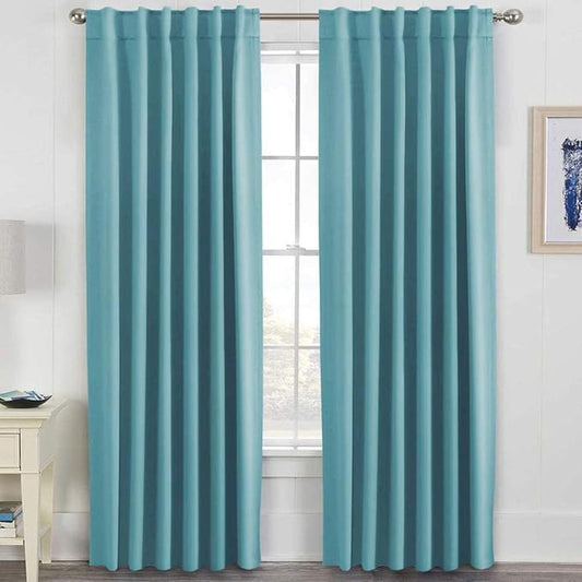 H.VERSAILTEX Blackout Curtains Thermal Insulated Window Treatment Panels Room by HVERSAILTEX