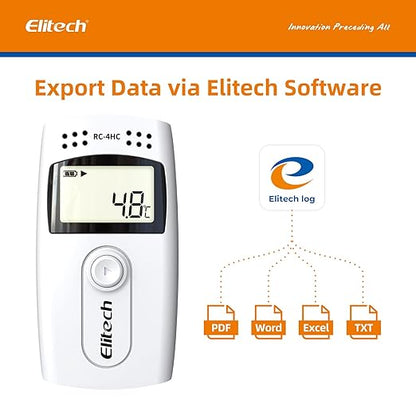 Elitech Digital Temperature Humidity Data Logger Medical Refrigerator - Image 2