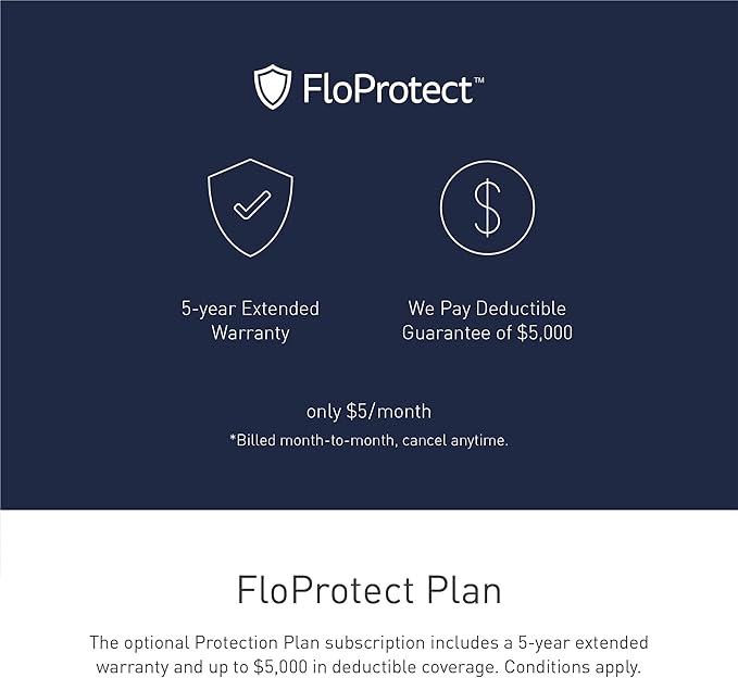 Moen Flo Smart Water Monitor and Automatic Shutoff Sensor, Wi-Fi Water Leak - Image 12