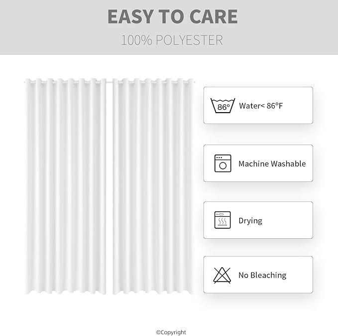 Waterproof Outdoor Curtain W105 x L84 - Image 5