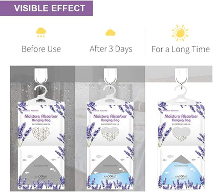 CANAGER Hanging Moisture Absorber, Lavender Vanilla Moistureproof Hanging - Image 6