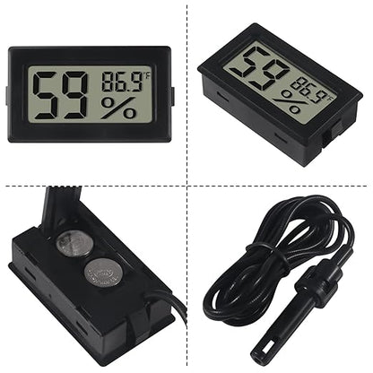 6-Pack Mini Digital Thermometer Hygrometer - Image 2
