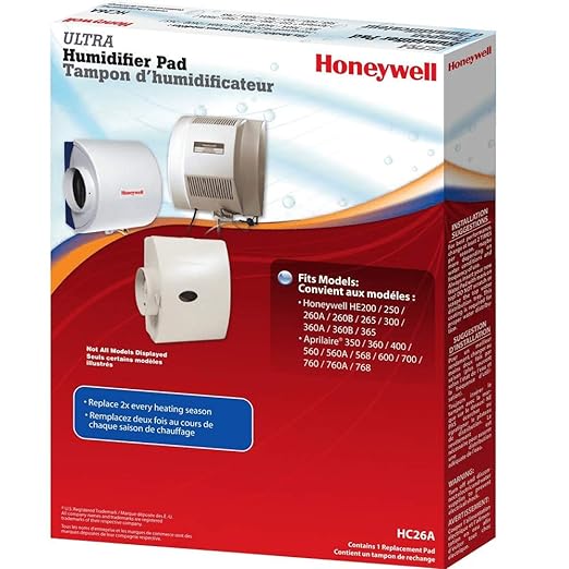 Honeywell HC26A1008/U Pad for He200, He360 and He365 Humidifiers by HoneywellAirComfort