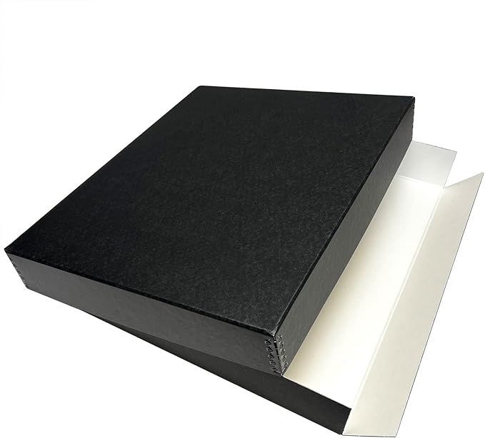 Lineco Museum Archival Storage Box, 16.75x20.75x3 in. Drop Front Design. - Image 8