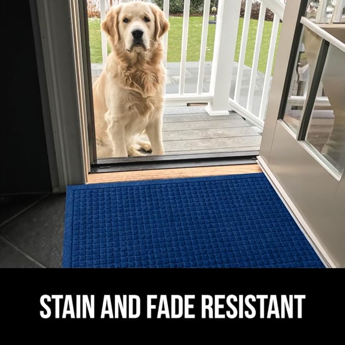 GORILLA GRIP Front Door Mat, Indoor Outdoor Ultra Absorbent HydroAbsorb Doormat - Image 9