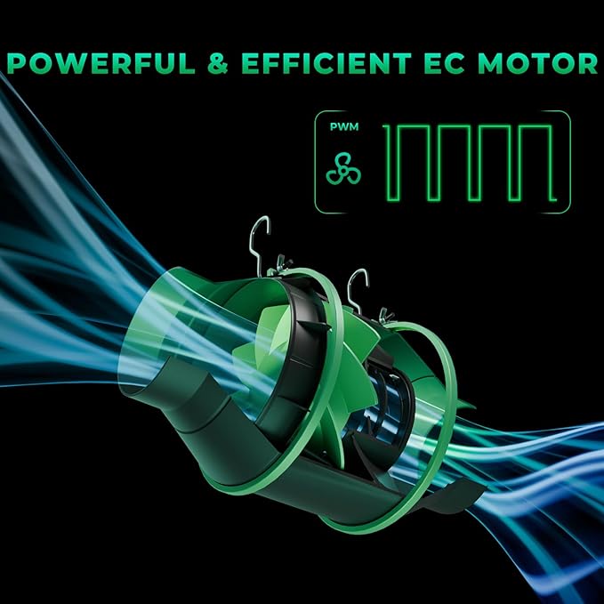 MARS HYDRO iFresh 4 Inch Smart Inline Fan Combo, - Image 8