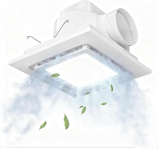 9.4" Quiet Bathroom Exhaust Fan by Wuzno