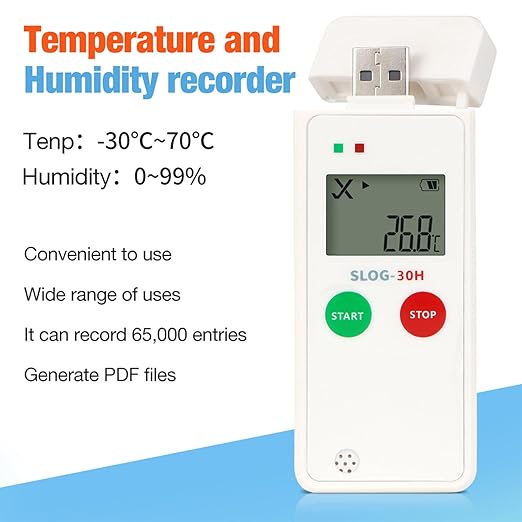 High Accuracy Temperature Humidity Data Logger - Image 9