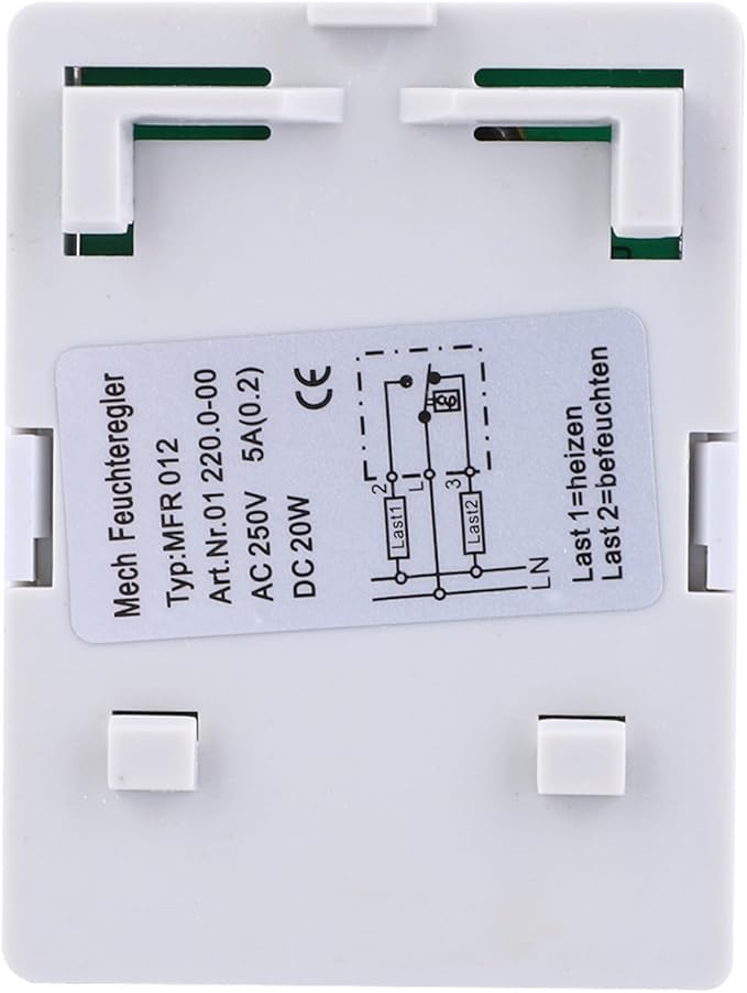 MFR012 Mechanical Humidity Controller Hygrostat Fan Heater - Image 3