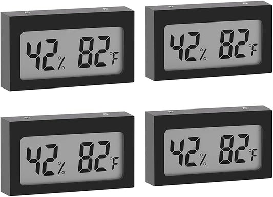 Digital Hygrometer Thermometer by SEISSO