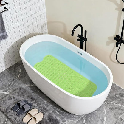 Anti-Slip Bathtub Shower mat, 39.3×15.7 inch（Approximately 100 × 40cm） Soft - Image 5