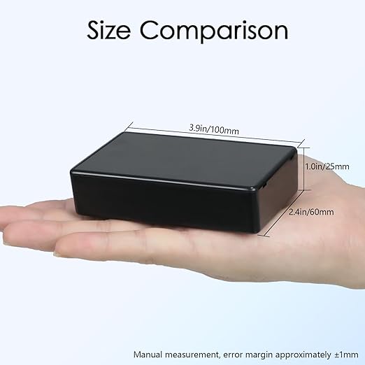 Project Box 8 Pieces Electrical Box Small Junction Box ABS Plastic Enclosure - Image 2
