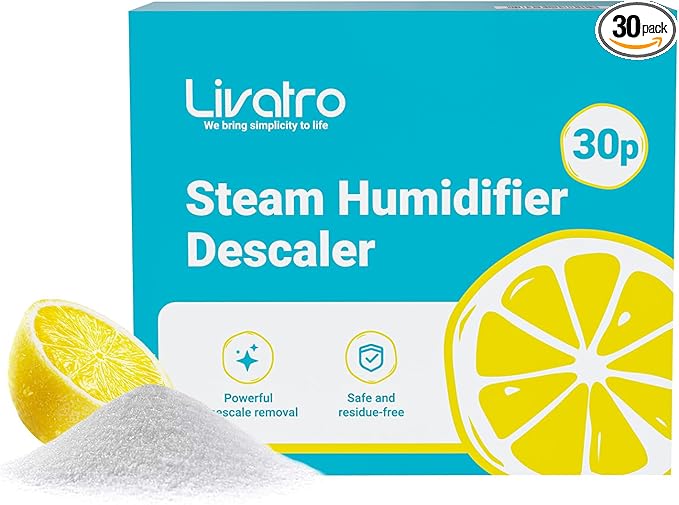 Citric Acid Cleaning – 30 Individually Wrapped Descalers by Livatro