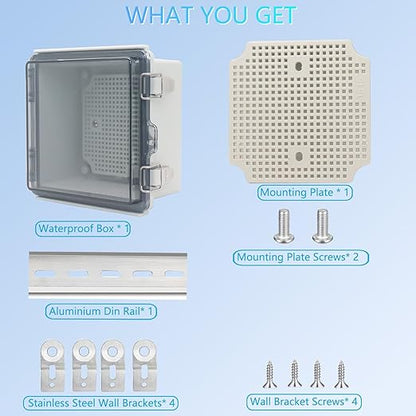 Electrical Box, Outdoor Waterproof Box IP67 Junction Box - Image 4