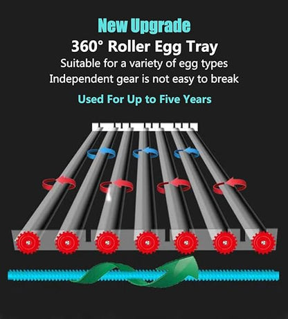 JAEDO 170 Egg Incubator Poultry Hatcher - Image 5