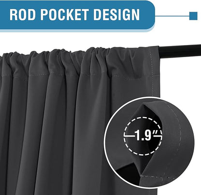 H.VERSAILTEX 100% Blackout Curtains - Image 4