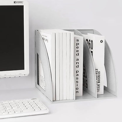 SAYEEC Magazine Holder Plastic File Sorter Binder Holder - Image 6