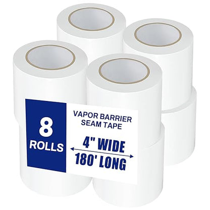 8 Roll, PE 9 mm Polyethylene Tape, by Unknown