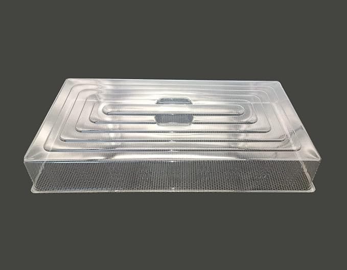 10 Pcs Humidity Dome, Plastic Clear Seed Starter Dome 1020 Tray Covers by RooTrimmer