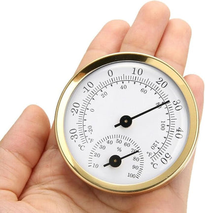 TEAMWILL Mini Analog Thermometer Hygrometer Humidity Meter Room Indoor - Image 7