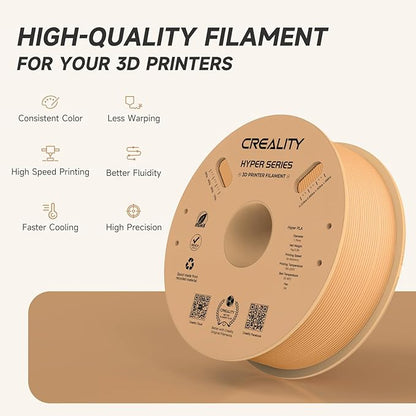 Official Creality Hyper PLA Filament 1.75mm, High Speed PLA 30-600mm/s Rapid 3D - Image 3
