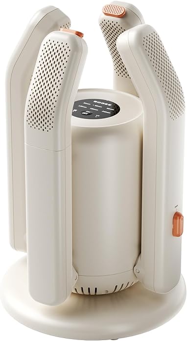 Boot Dryer, Shoe Dryer for Work Boots and Gloves, 4 Tubes - Image 7