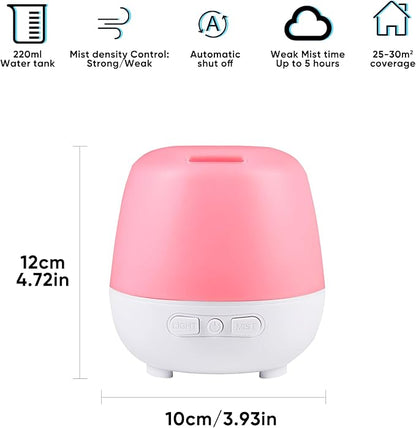 HAPPTWS 220ml Essential Oil Diffuser, Upgraded Diffusers - Image 2