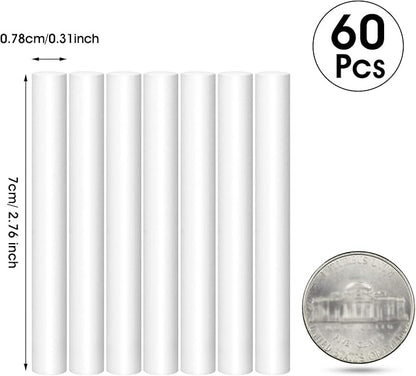 60 Pieces 2.75 X 0.31 Inch Car Diffuser Sponges Refill Sticks Humidifier Filter - Image 2