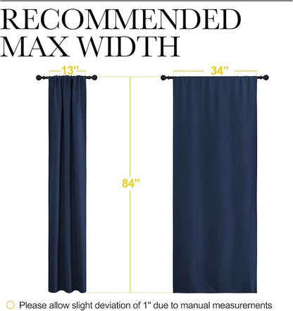 NICETOWN Blackout Curtains for Living Curtains, Home Decorations Thermal - Image 7