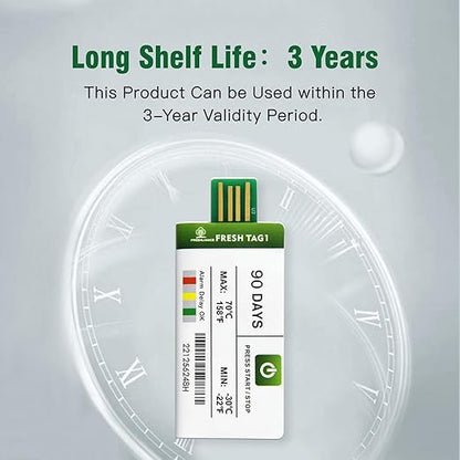 Freshliance 1pack Temperature Data Logger USB Disposable Temperature Recorder - Image 4