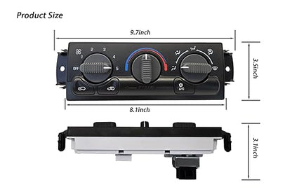 599-266 Front HVAC Climate Control Module Panel is Compatible - Image 7