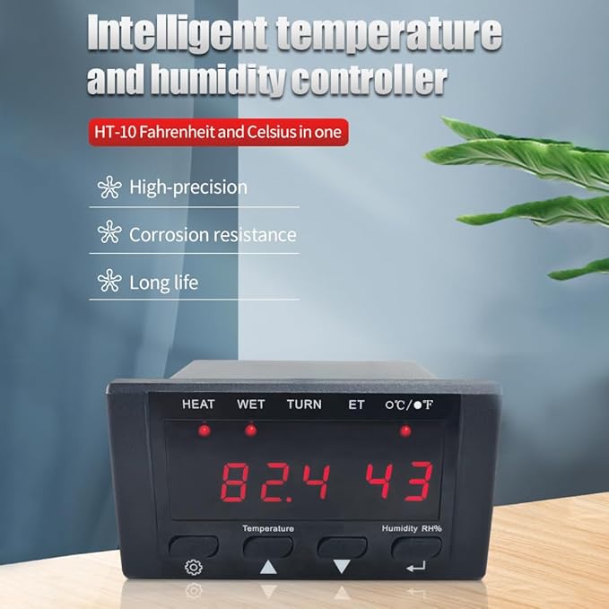 HT-10 Egg Incubator Temperature Controller, 220V/110V Digital Temperature - Image 5