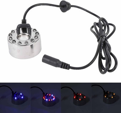 Mist Maker, LED Color Changing Fog Atomizer Humidifier, Mini Pond Fog Machine - Image 4