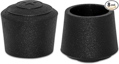 Flyshop 7/8", 22 mm, Patio Round Chair Leg Caps, Furniture Table Feet Covers by Flyshop