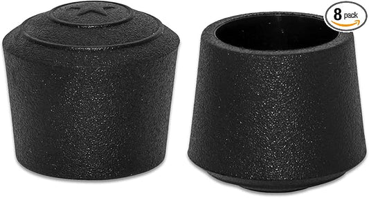 Flyshop 7/8", 22 mm, Patio Round Chair Leg Caps, Furniture Table Feet Covers by Flyshop