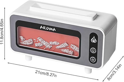 Humidifiers For Bedroom, Fireplace Fire Aromatherapy Diffuser | 200Ml USB Quiet - Image 5