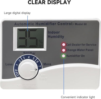 60 Whole House Humidifier Control Humidistat - Image 2