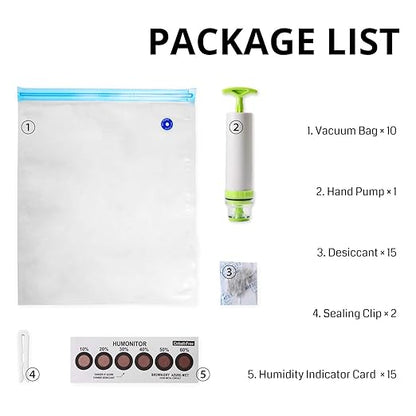 eVacuum 3D Printer Filament Storage Kit Filament Vacuum Bags Vacuum Compression - Image 4