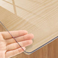 1.5mm 40"x54" Size Heavy-Duty Clear Table Cover Protector -PVC Plastic Table by Unknown