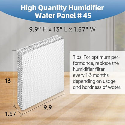 45 Water Panel Humidifier Filter Replacement Evaporator Compatible - Image 2