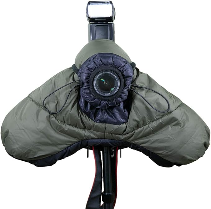Camera Rain Coat Cover, Cold-Proof Warm Cover, Snow or Sound-Proof Sleeve Jacket - Image 2